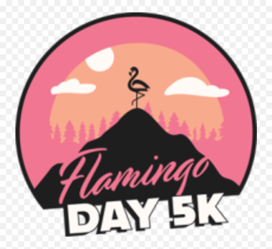 Flamingo Day 5k - Denver Co 5k Running Clip Art Png,Flamingo Logo