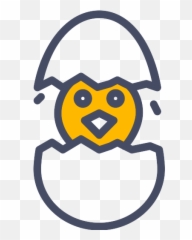 Chicken Chick Png Icon - Chicken Egg Icon,Chick Png