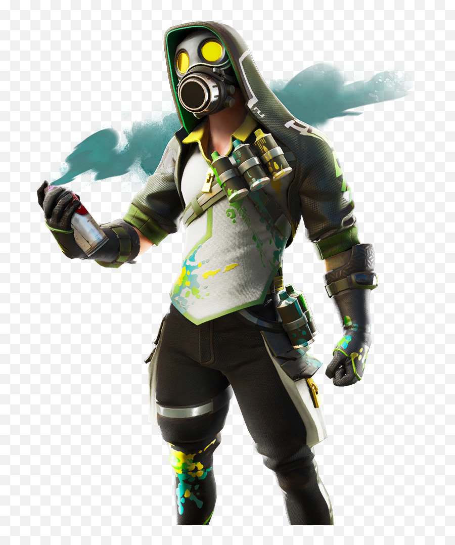 Fortnite Toxic Tagger Skin - Outfit Pngs Images Pro Game Fortnite Toxic Tagger,Toxic Png