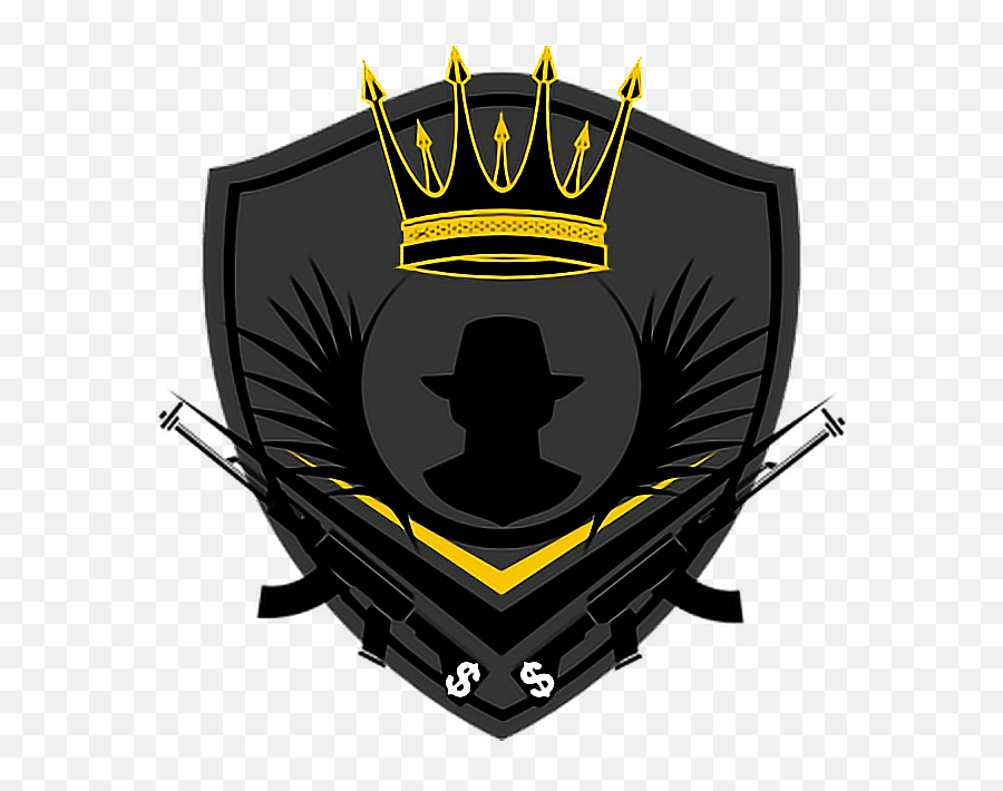 Mafia Crown Logo Gold - Sticker By Ryan Quotah Gold Boss Logo Png,Crown Logo