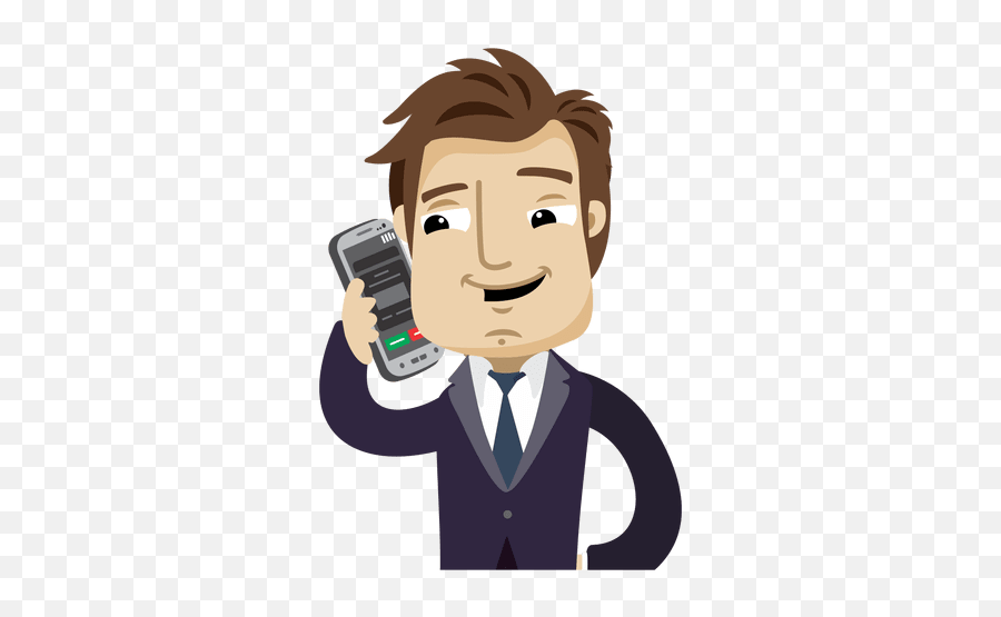 Picture - Hablando Por Telefono Animado Png,Cartoon Phone Png