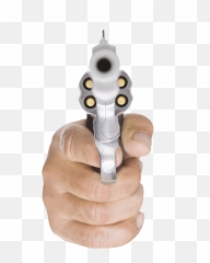 Pistol Gun Guns Bullet Weapon Face - Transparent Hand Holding png