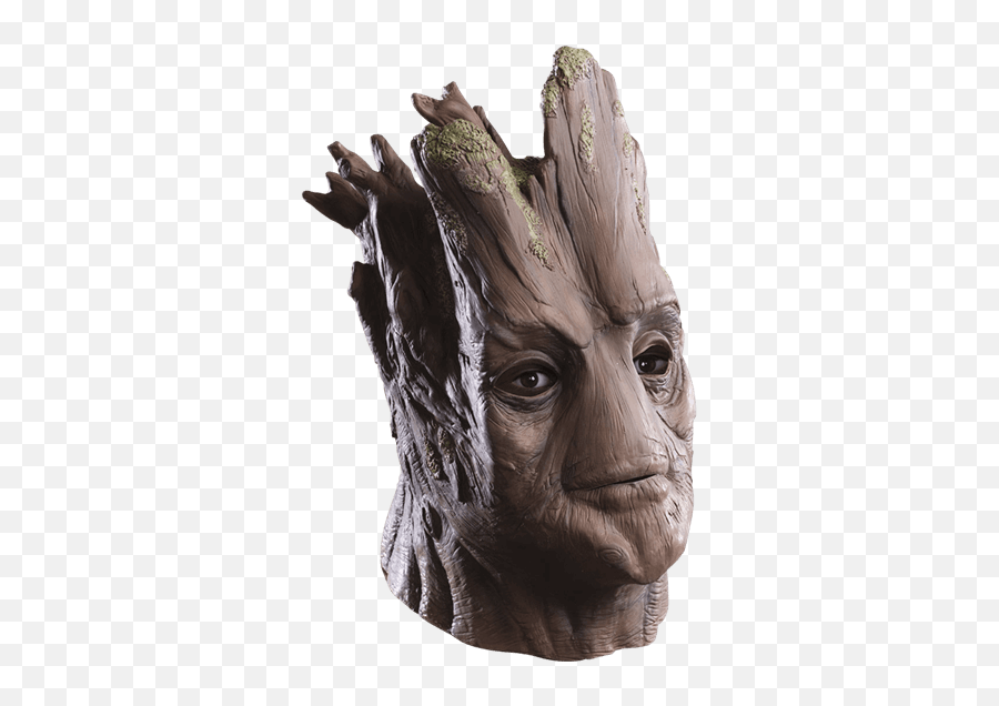 This Groot Mask Is Really Unsettlinghandsome Marvel - Groot Adult Png,Groot Png