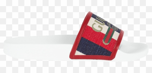 Gucci Shower Slide Mystic White Red Png Hat