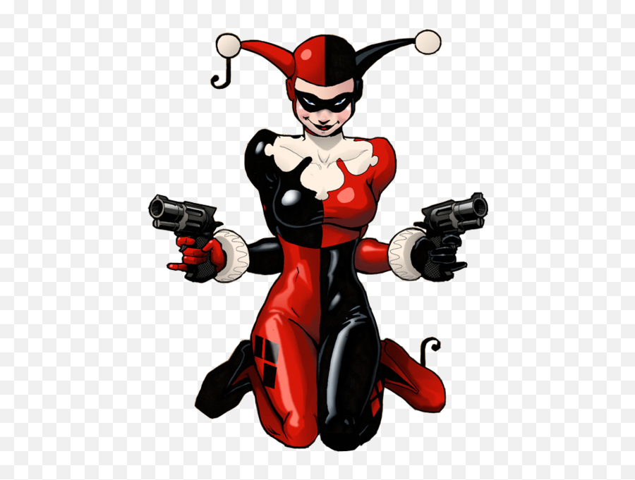 Download Hd Share This Image - Harley Quinn Batman Villain Quinn Comic Dc Harley Png,Harley Quinn Transparent