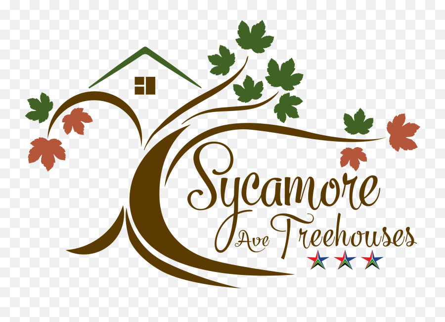 Sycamore Avenue Treehouse Accommodation - Clip Art Sycamore Tree With House Png,Treehouse Png