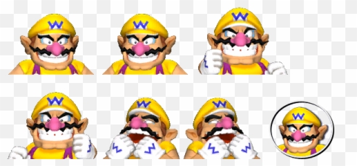 Gamecube - Mario Party 7 Wario Icons Solo Mode Menu The Gamecube png