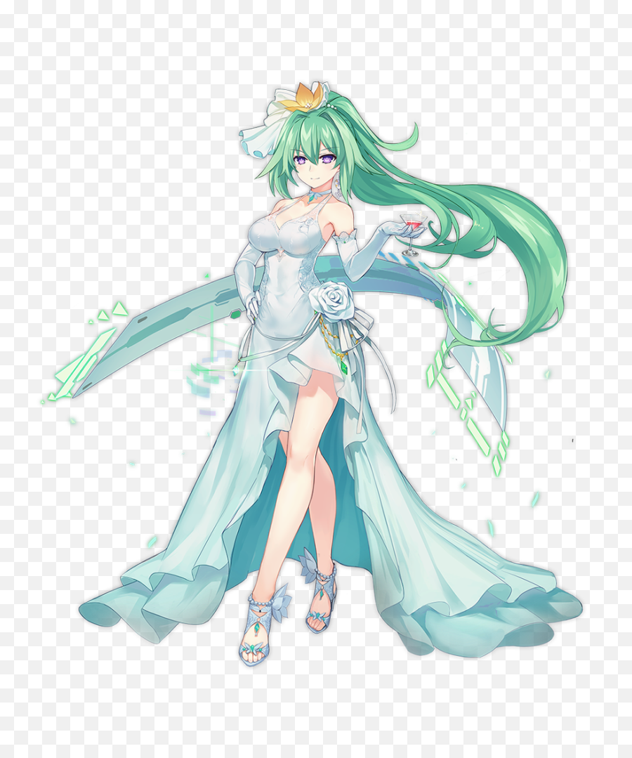 Azurlane Png And Vectors For Free Download - Dlpngcom Hyperdimension Neptunia Green Heart,Green Heart Png