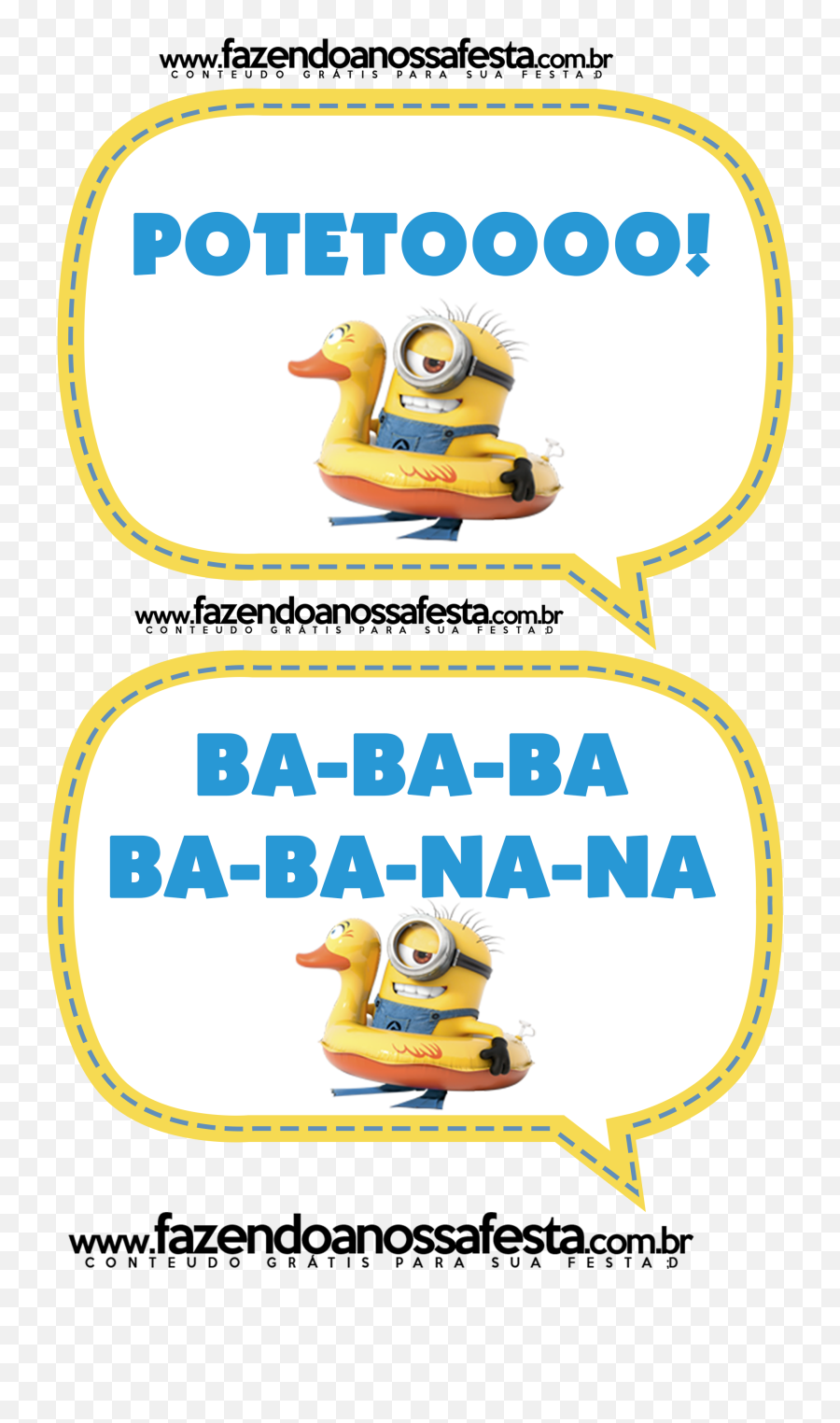 Download Hd Plaquinhas Divertidas Dos Minions - Wallah Plaquinhas Divertidas Essa Festa Está Demais Png,Bath Png