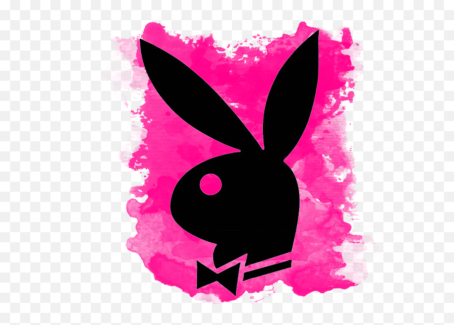 Playboy Founder Hugh Hefner Was A Huge Misogynist - Transparent Png Pink Playboy Logo,Playboy Bunny Logo Png