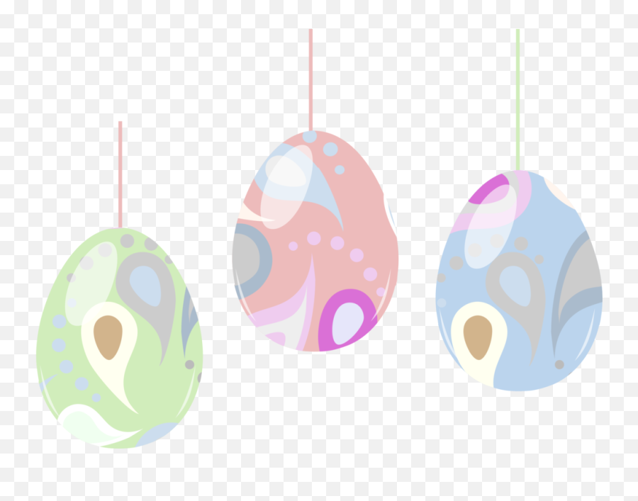 Circleeaster Bunnyeaster Egg Png Clipart - Royalty Free Hanging Easter Eggs Transparent Background Png,Easter Egg Png