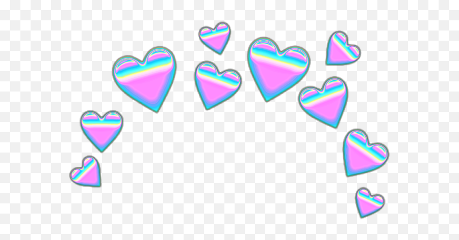 Pastel - Emoji Heart Png Transparent Background,Red Heart Emoji Png