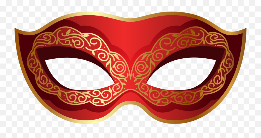 Mask Clipart Transparent Background - Carnival Mask Png,Oni Mask Png