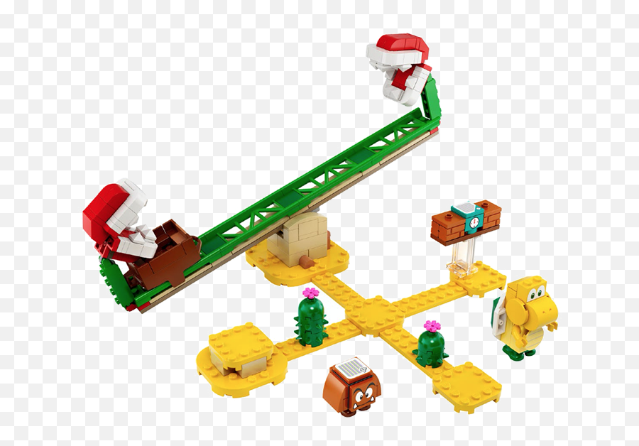 Lego 71365 Super Mario Piranha Plant Power Slide Expansion Set - Lego Super Mario Piranha Plant Power Slide Png,Piranha Plant Png