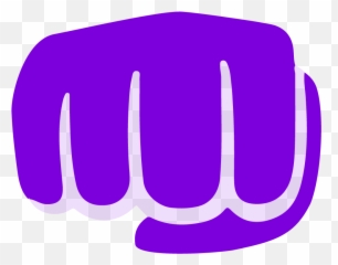 Download Hd Fist Bumps - Purple Png