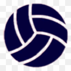 Volleyball Sticker - Vector Volleyball Logo Png,Haikyuu Logo