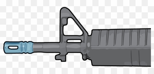 Gun Muzzle Flash Png - When A Gun Is Fired Hot Gas Quickly Desenho Preto Armas