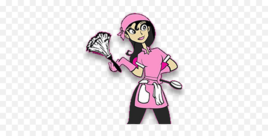 Pink Cleaning Lady Logy - Cleaning Services 353x377 Png Country Girls Cleaning,Cleaning Lady Png