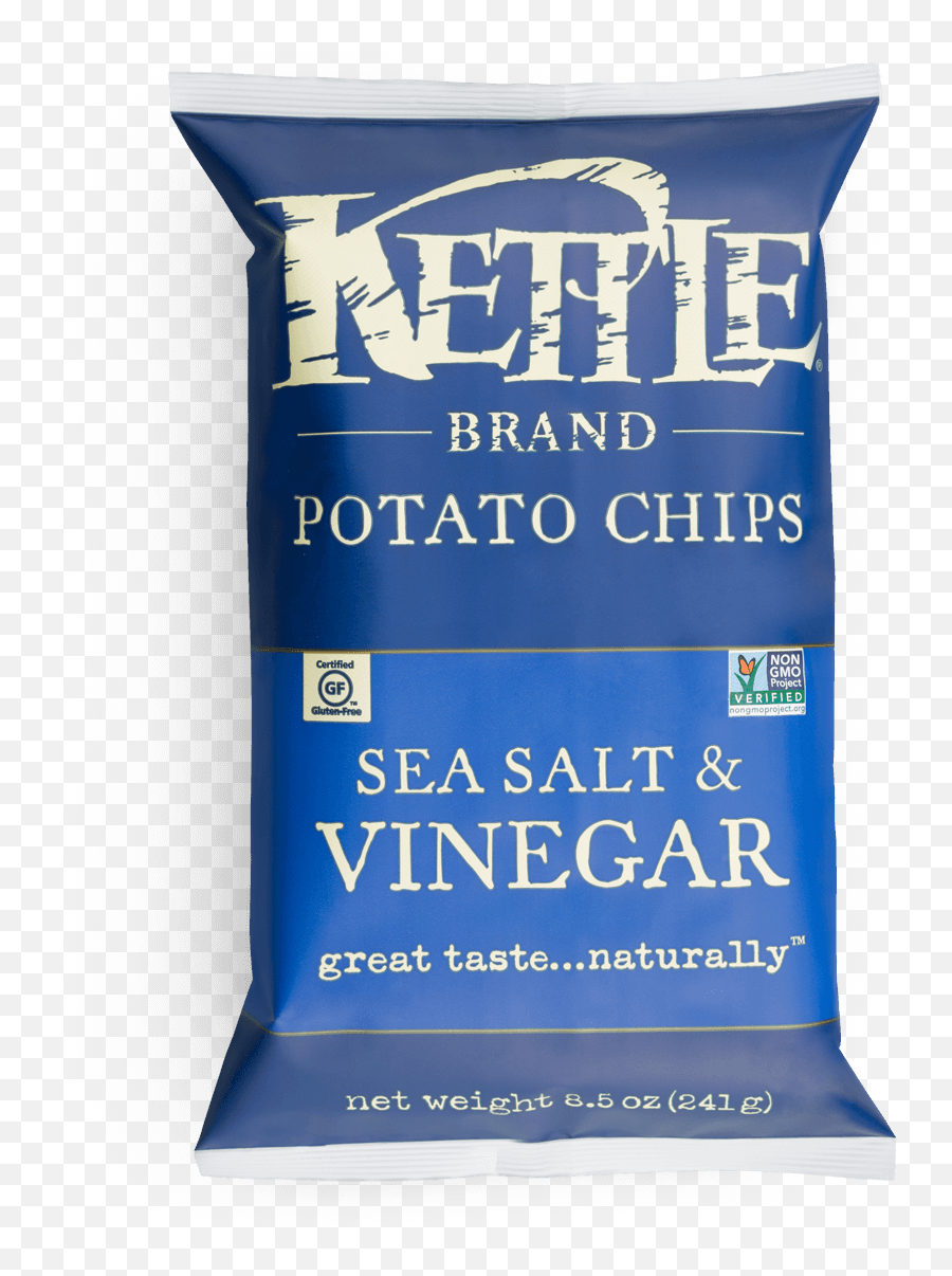 Sea Salt U0026 Vinegar - Kettle Brand Kettle Chips Vinegar Salt Png,Vinegar Png