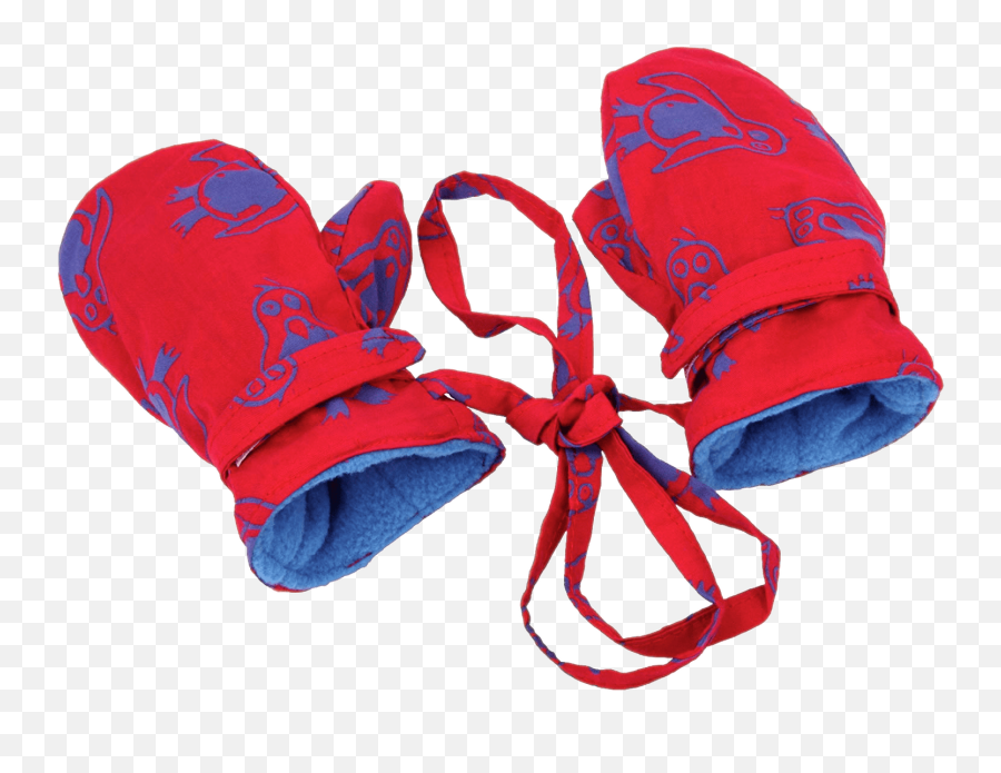 Bright Red Mittens - Bow Png,Red String Png