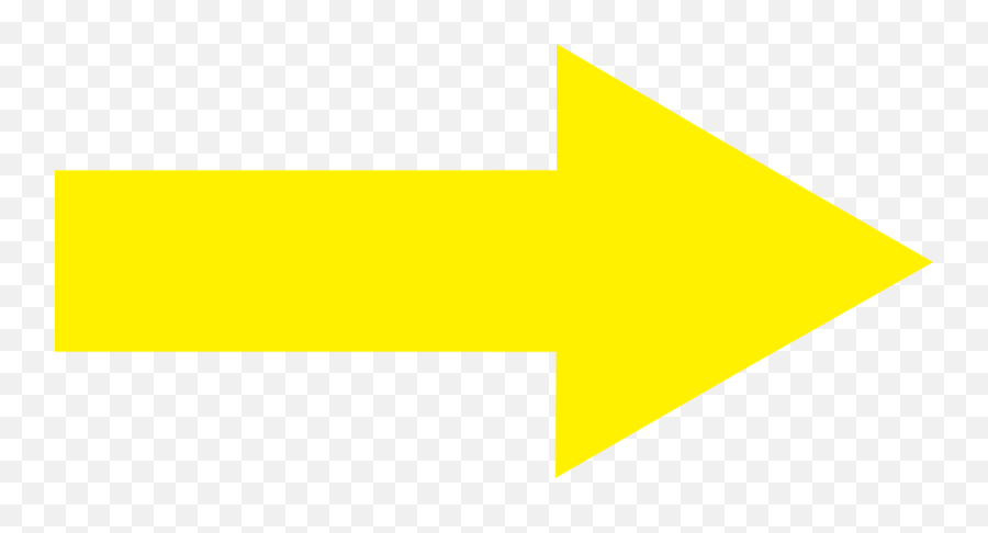 Yellow Arrow Right - Yellow Arrow Icon Png,Arrow Pointing Right Png