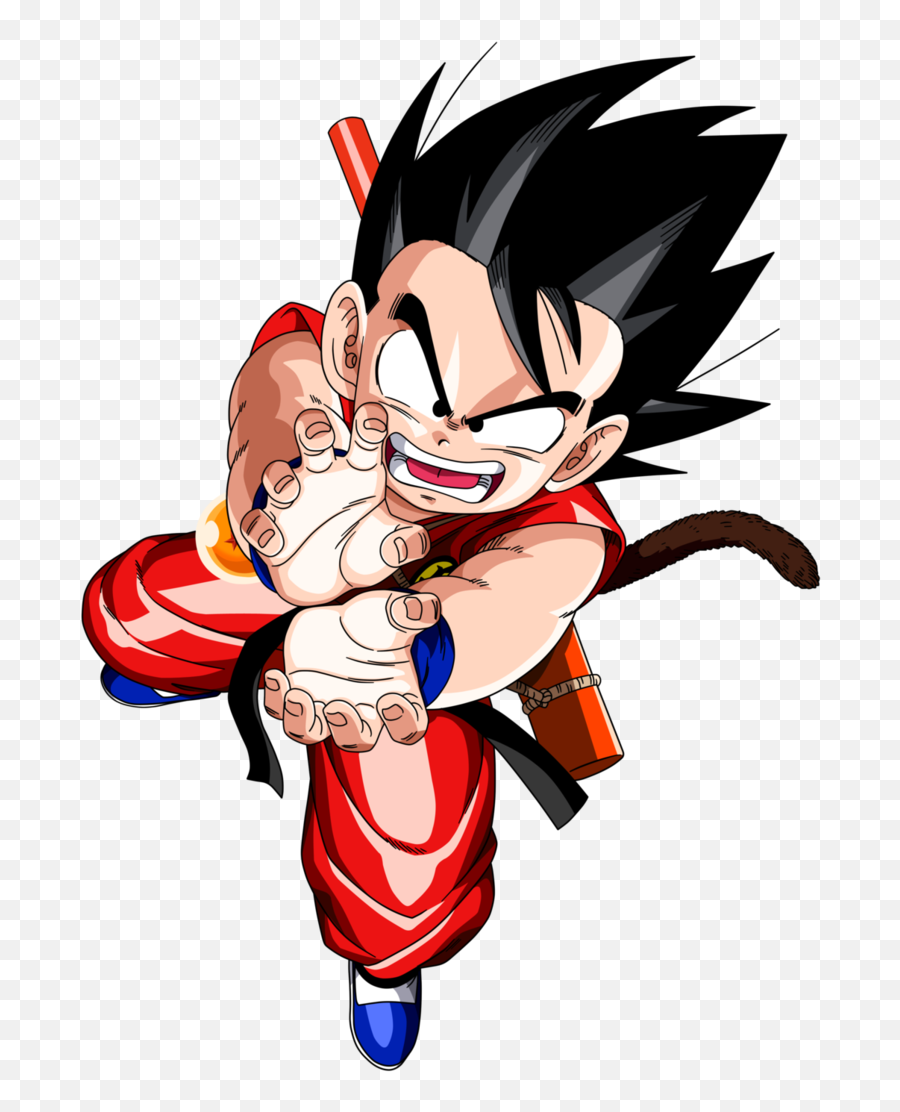 Kid Goku Super Kamehameha By Bardock10 - Dragon Ball Kid Dragon Ball Z Characters Png,Bardock Png