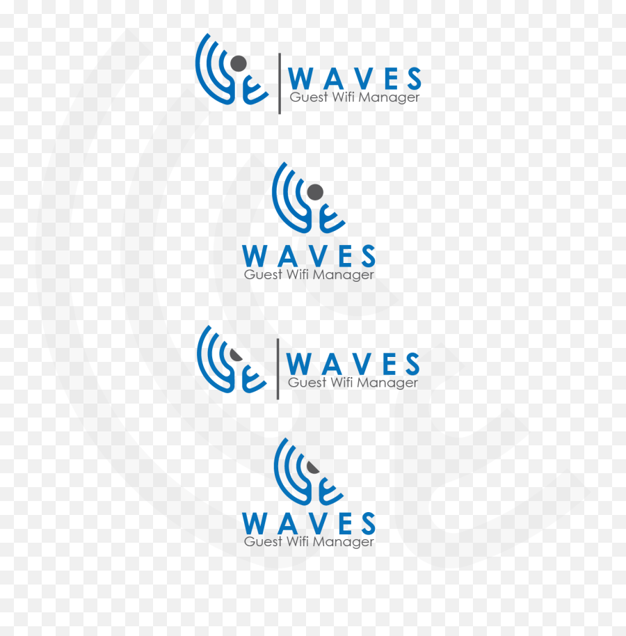 Modern Colorful It Company Logo Design For Waves - Guest Sonar Waves Logo Png,Wave Logo