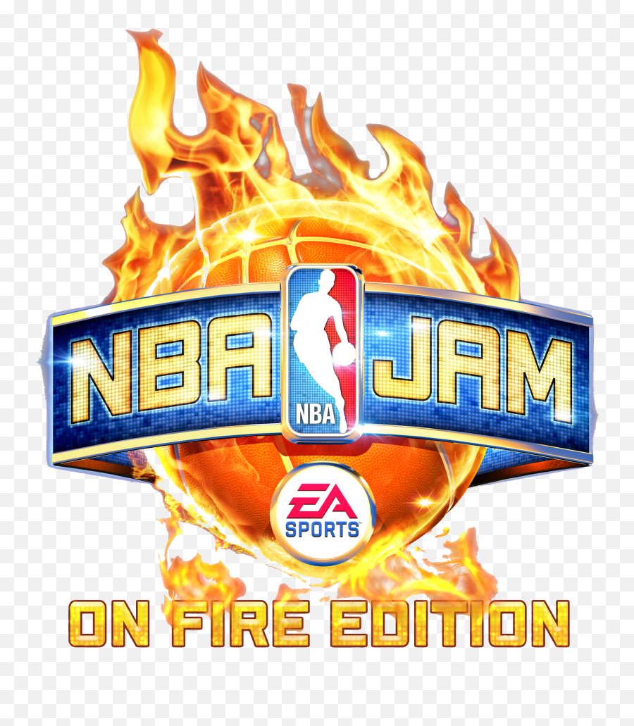 On Fire Edition - Nba Jam Png,Nba Jam Logo