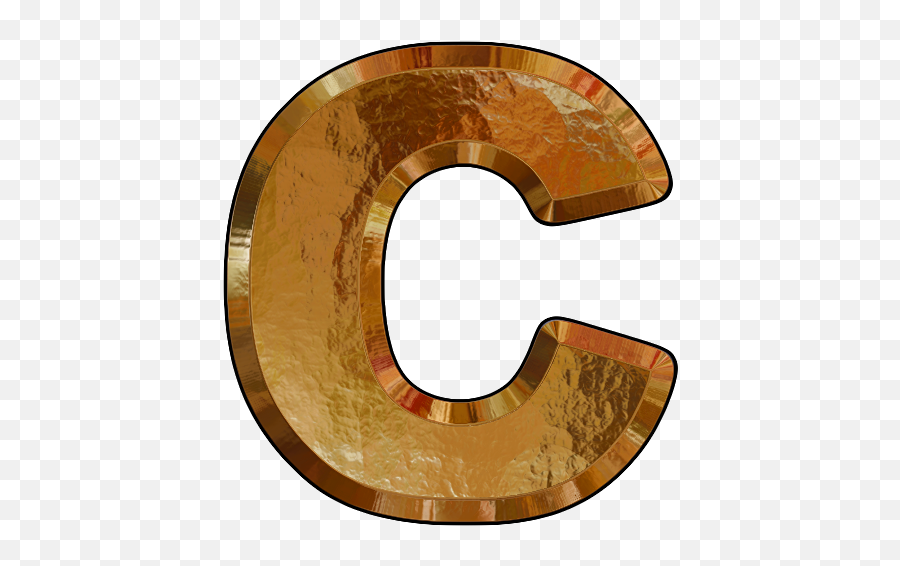 Letter C Png Images - Letter Brown C Clipart,C# Icon