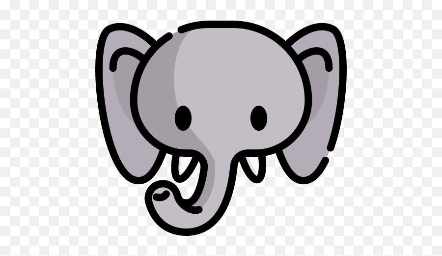 Elephant Free Vector Icons Designed By Freepik - Big Png,Elephant Icon