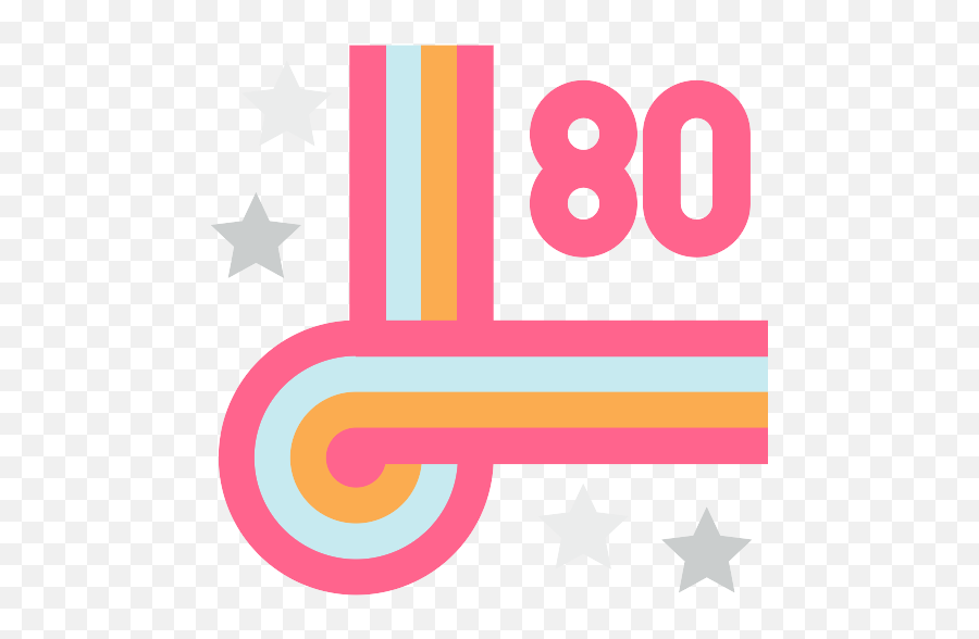 Eighties Decade Vector Svg Icon - Vertical Png,Eighties Icon