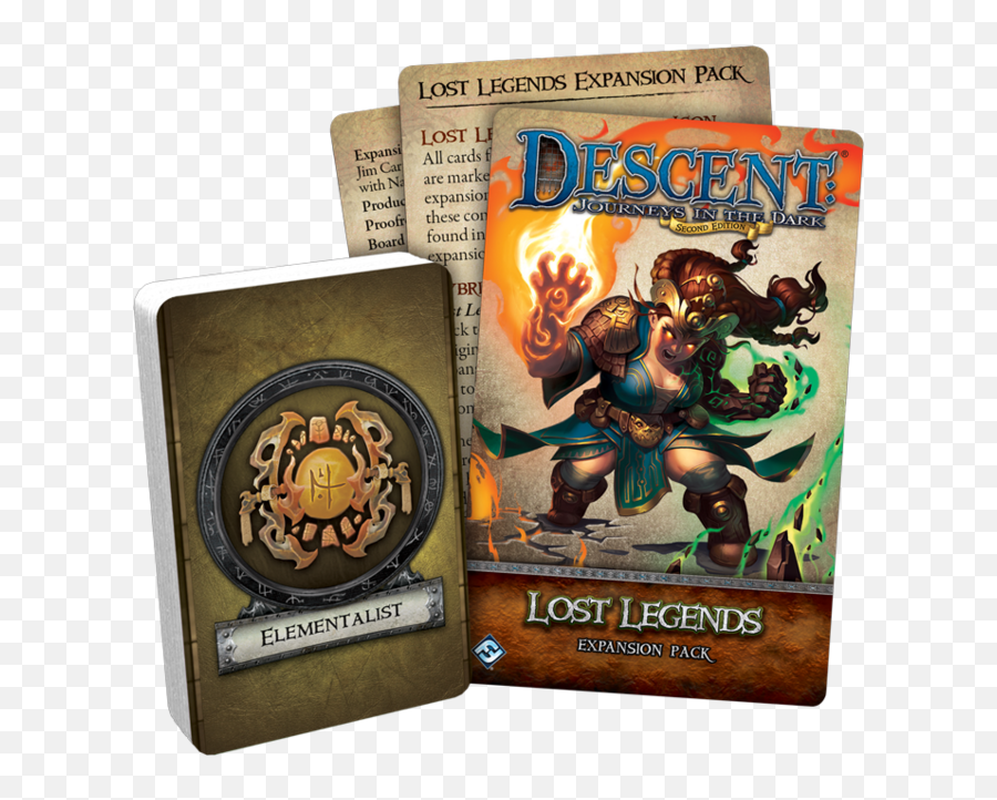 Fantasy Flight Games Descent - Journeys In The Dark Second Edition Lost Legends Expansion Descent Journeys In The Dark Lost Legends Png,Elementalis Lux Icon