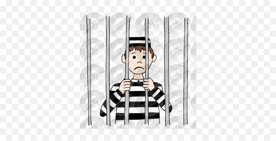 Jail Picture For Classroom Therapy Use - Great Jail Clipart Jail Clipart Png,Inmate Icon