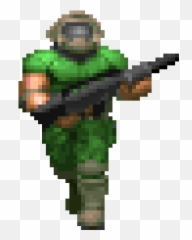 God Damn This Doom Box Art Bad Neogaf - Doom 1 Doomguy png