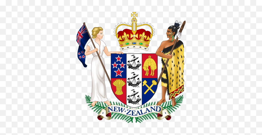 National Symbols Of New Zealand - New Zealand Coat Of Arms Png,New Zealand Icon