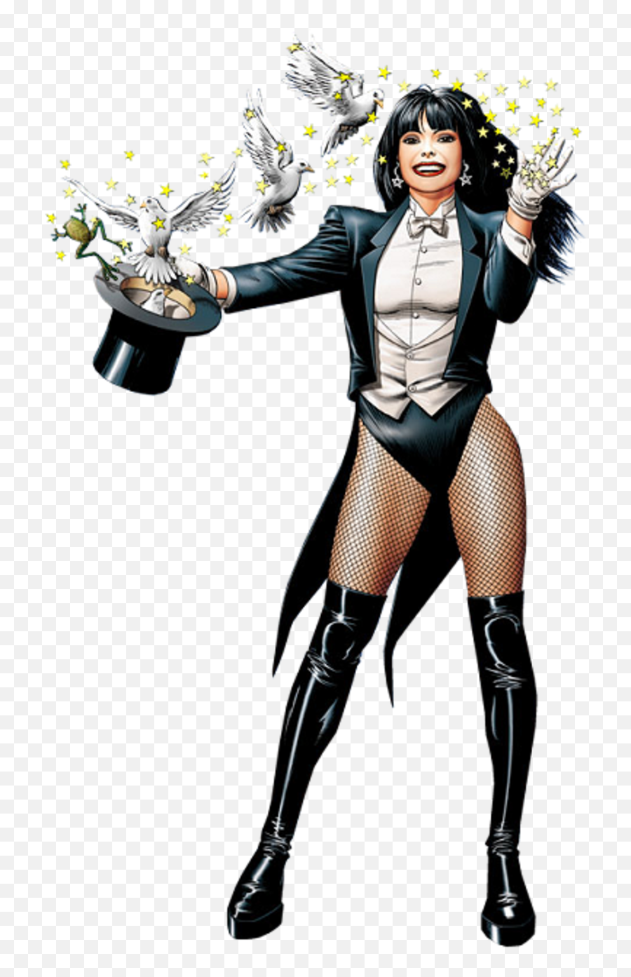 Paul Dini Transparent Png Image - Zatanna Costume,Zatanna Icon