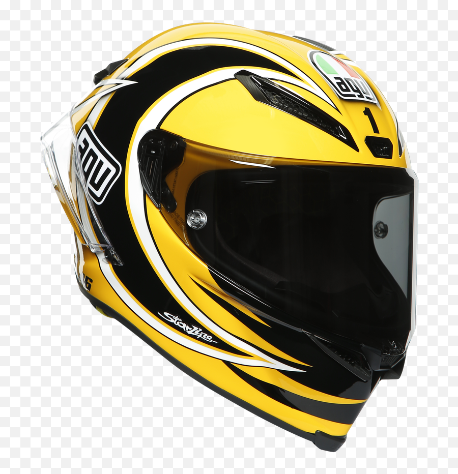 Pista Gp Rr Ece Dot Limited Edition - Motorcycle Helmet Agv Yellow Png,Icon Seventh Seal Helmet