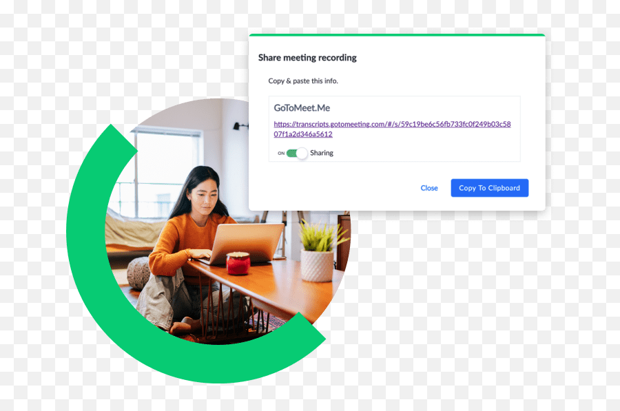 Online Meeting Transcriptions Goto - Office Worker Png,No Recording Icon