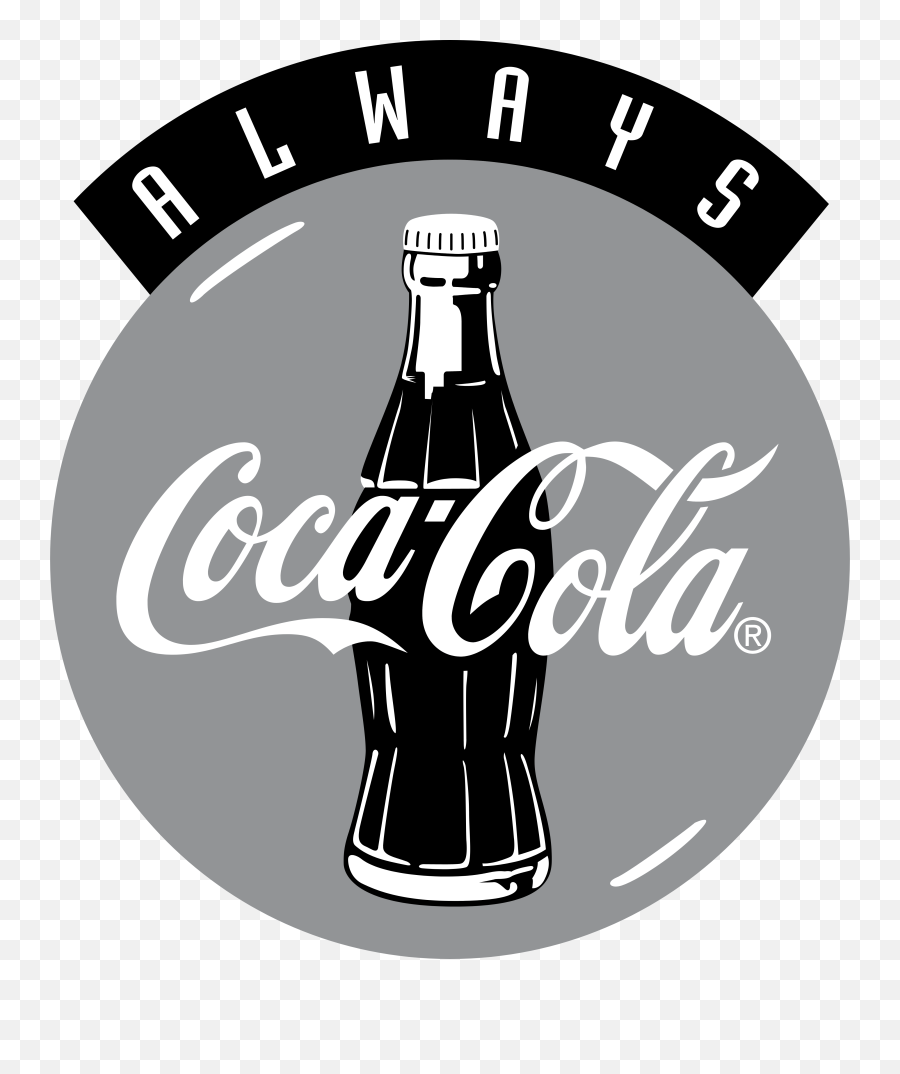Coca Cola Logo4 Logo Png Transparent - Coca Cola Black And White,Coke Logo Png