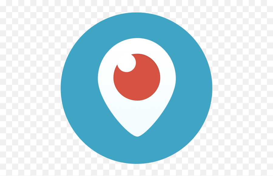 Periscope Logo Png Great - High Quality Image For Free Here Periscope Png,Snapchat Icon No Background