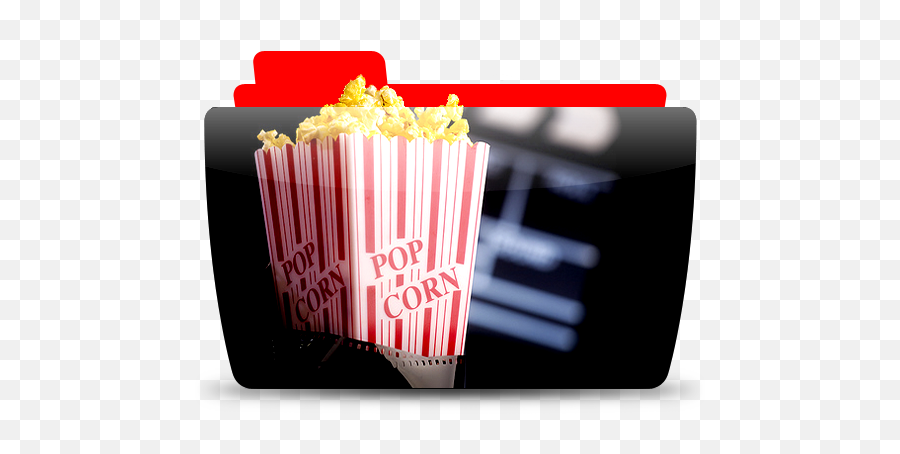 Popcorn Folder File Free Icon - Iconiconscom Popcorn Folder Icon Png,Movie Folder Icon