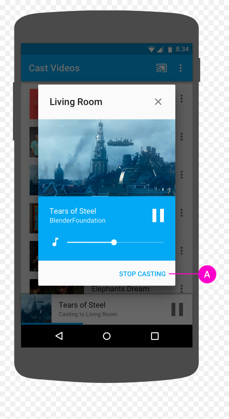 Sender App Cast Google Developers - Casting App Png,Screencast Icon