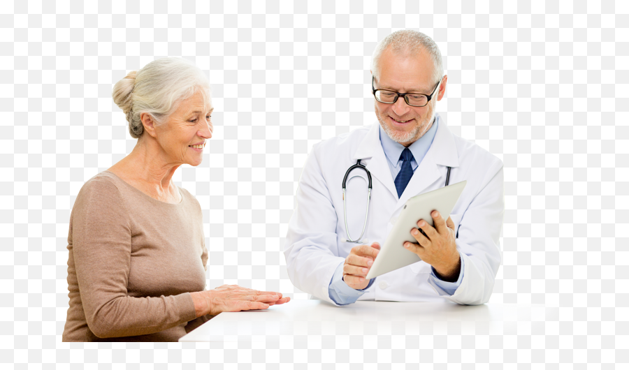 Hd Doctor Discussing Patient Portal - Doctor And Patient Images Png,Doctor Strange Portal Png