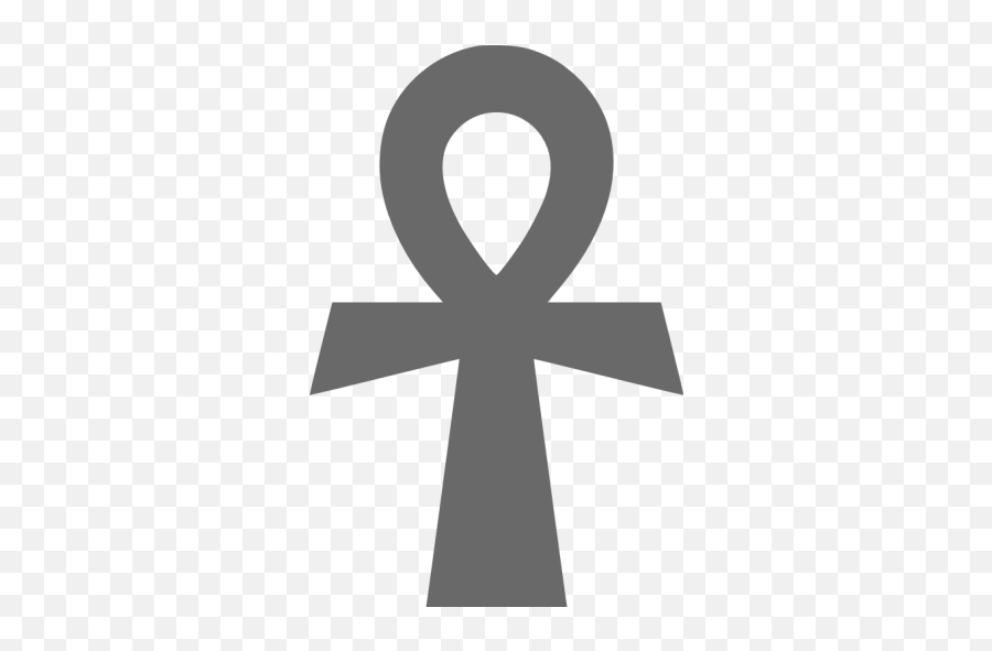 Dim Gray Ankh Icon - Free Dim Gray Civilization Icons Transparent Ankh Symbol Png,Ankh Icon