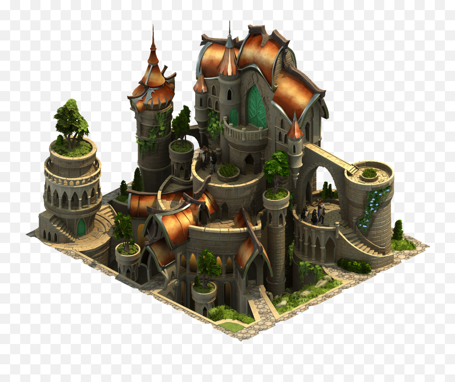 Fileelves Townhall 31png - Elvenar Wiki En Medieval Architecture,Fantasy Map Castle Icon