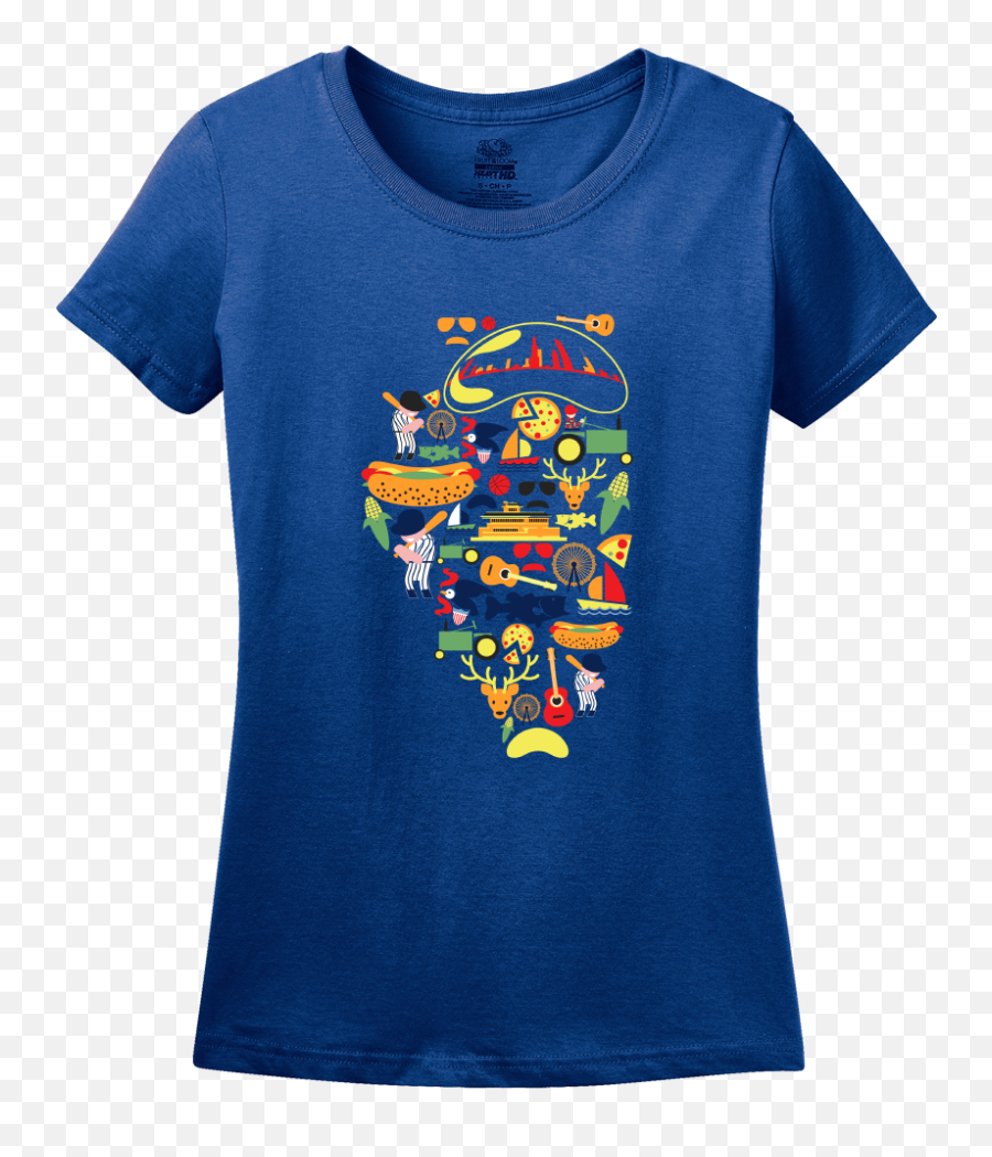 Illinois Icon Map - Illinois Pride Chicago Love Midwest Cute Maryland Terps Shirt Png,Uiuc Icon