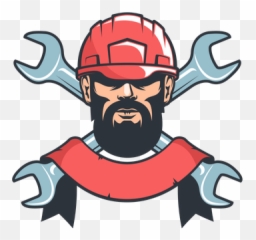 Best Premium Handyman With Background Of Wrench Illustration Png