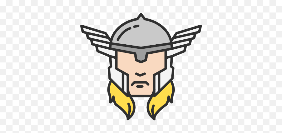 Super Thor Wings Icon - Famous Character Vol 1 Colored Png,Thor Png