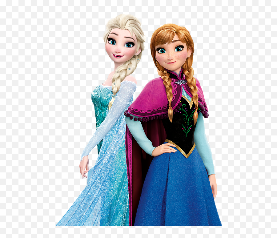 Anna Elsa Frozen Olaf Kristoff - Frozen Elsa E Anna Png,Elsa Transparent