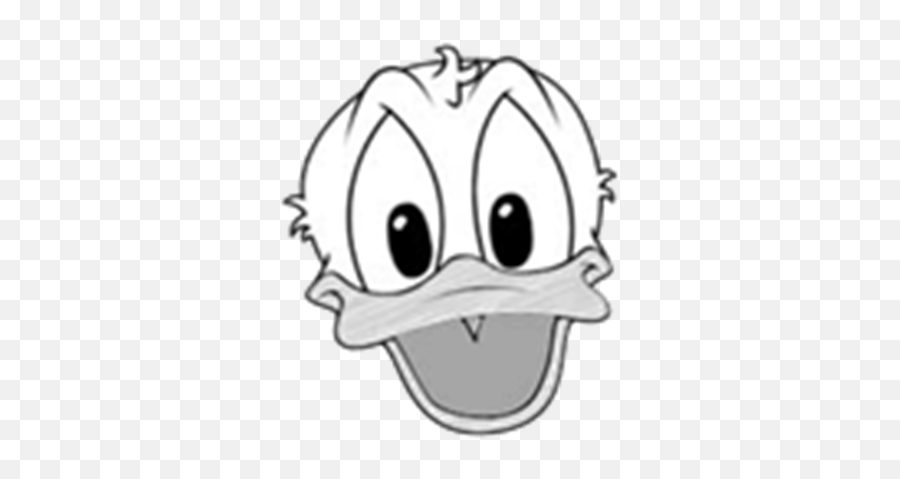 I Drawed Donald Duck Transparent - Roblox Draw Donald Duck Face Png,Donald Duck Transparent